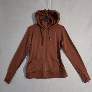 Athleta Womens Ancient Mahogany Triumph Hoodie 486251 Size Small